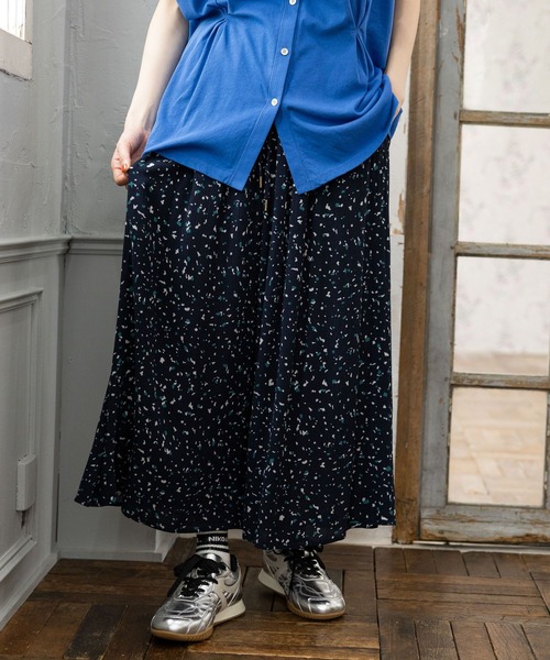niko and...(ニコアンド)の「テロシボワイドパンツ(その他パンツ・レディース・ネイビー/グリーン/ホワイト/ブラック・FREE)」の18枚目の写真