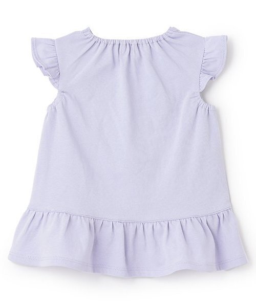 sense of wonder（センスオブワンダー）の「リバティフリルハート袖なしTシャツ（Tシャツ/カットソー・キッズ・レッド/オフホワイト/ピンク/ラベンダー・130cm/110cm/120cm/80ｃｍ/90cm/100cm）」の5枚目の写真