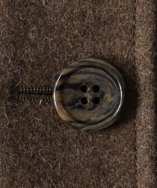 STUMBLY(スタンブリー)の「STUMBLY / CPO/mods combination CT(CPOモッズコンビネーションコート 535-1252906)(モッズコート・レディース・チャコールグレー/カーキ・36)」の15枚目の写真