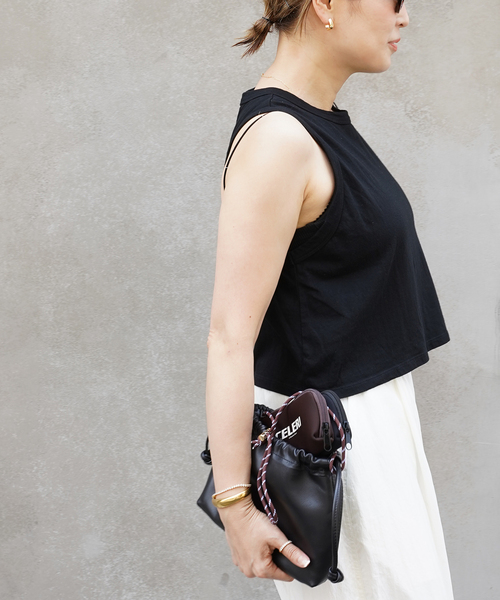 CELERI/セルリ】CROPPED タンクトップ（タンクトップ