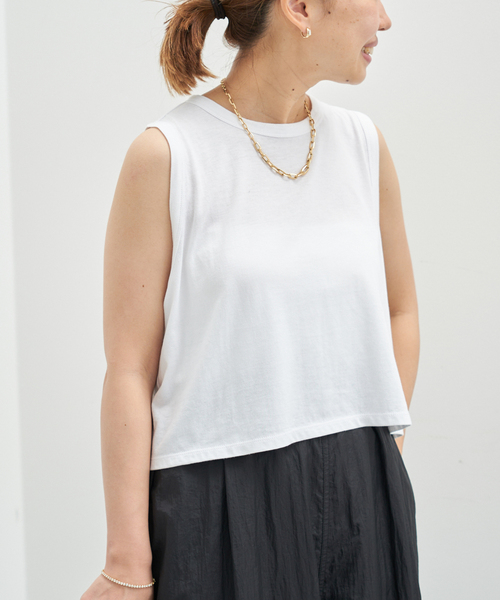 CELERI/セルリ】CROPPED タンクトップ（タンクトップ