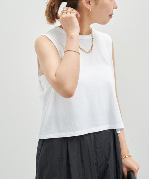CELERI/セルリ】CROPPED タンクトップ（タンクトップ