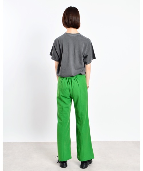 MODISH GAZE（モディシュガゼ）の「【MODISH GAZE】ピグメントSICK刺繍Tシャツ 半袖（Tシャツ/カットソー・メンズ・オリーブ/スミクロ/ホワイト/バーガンディー・X-LARGE/MEDIUM/LARGE）」の20枚目の写真