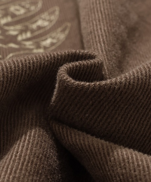 KRIFF MAYER Lady's Collection（クリフメイヤーレディースコレクション）の「【綿100%】レタリングスカート（スカート・レディース・カーキ/アイボリー/チャコール/ダークブラウン/キャメル・LARGE/MEDIUM）」の16枚目の写真