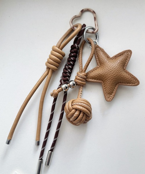 プラチナ　チャーム Lattice×CIAOPANIC】ハートミニポーチチャーム（キーホルダー