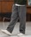 CAMBIO�i�J���r�I�j�́ump13866-Stripe Denim Two Tuck Wide Belted Pants �X�g���C�v�f�j���p���c�i�f�j���p���c�j�v�b�u���b�N�n���̑�