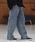 CAMBIO�i�J���r�I�j�́ump13866-Stripe Denim Two Tuck Wide Belted Pants �X�g���C�v�f�j���p���c�i�f�j���p���c�j�v�b�P�~�J���E�H�b�V��