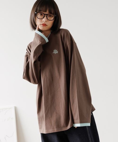 UNISEX》レイヤードルーズロンT（Tシャツ/カットソー）｜PBLIM（ページ