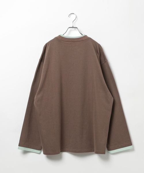 UNISEX》レイヤードルーズロンT（Tシャツ/カットソー）｜PBLIM（ページ