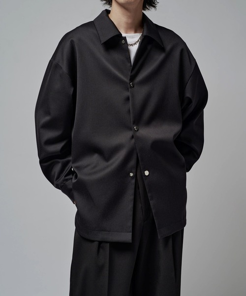 Lui's（ルイス）の「ドットシャツブルゾン（シャツ/ブラウス・メンズ・ベージュ/ブラック・FREE）」の22枚目の写真