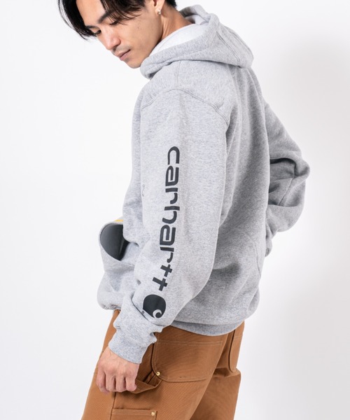 セール】【CARHARTT】プルオーバーパーカ 裏起毛 大きめ（パーカー