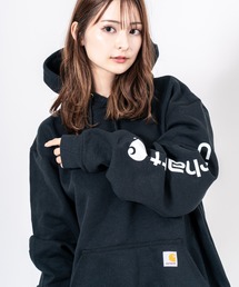 Rivel（リヴェル）の「【CARHARTT】プルオーバーパーカー　 裏起毛　大きめ（パーカー）」