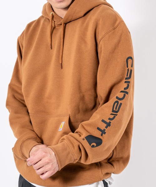 セール】【CARHARTT】プルオーバーパーカ 裏起毛 大きめ（パーカー