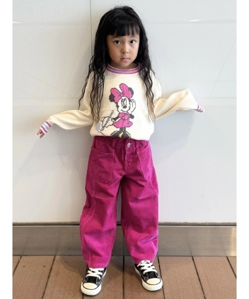 GAP（ギャップ）の「Gap × ディズニー ミニーマウス セーター (幼児・ベビー)（ニット/セーター・キッズ・アイボリー/レッド・70cm/80ｃｍ/90cm/95cm/100cm/105cm/110cm）」の4枚目の写真