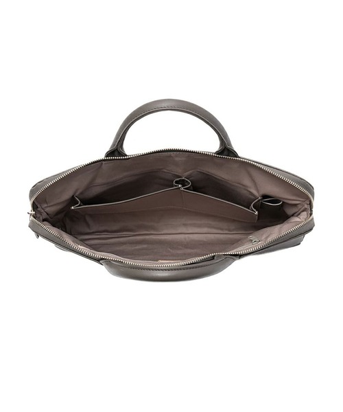 HIGHTIDE（ハイタイド）の「TRION トライオン レザー 薄マチブリーフ ブリーフケース カバン A4 13インチPC対応（ビジネスバッグ・メンズ・ダークグレー/ネイビー/ブラック・FREE）」の11枚目の写真