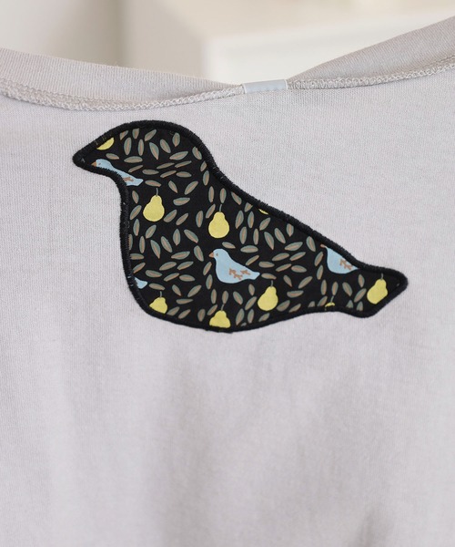 Emago（イマゴ）の「EMAGO ポケット付きプリントＴ（Tシャツ/カットソー・レディース・ライトグレー/ホワイト/ブラック・FREE）」の17枚目の写真