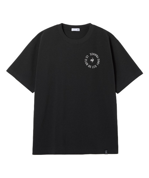 le coq sportif（ルコックスポルティフ）の「【ルコックスポルティフ】吸汗速乾/UVカットコットンライクポリエステルバックプリント半袖Tシャツ（Tシャツ/カットソー・メンズ・ホワイト/ブラック/ネイビー・M/L/XL）」の4枚目の写真