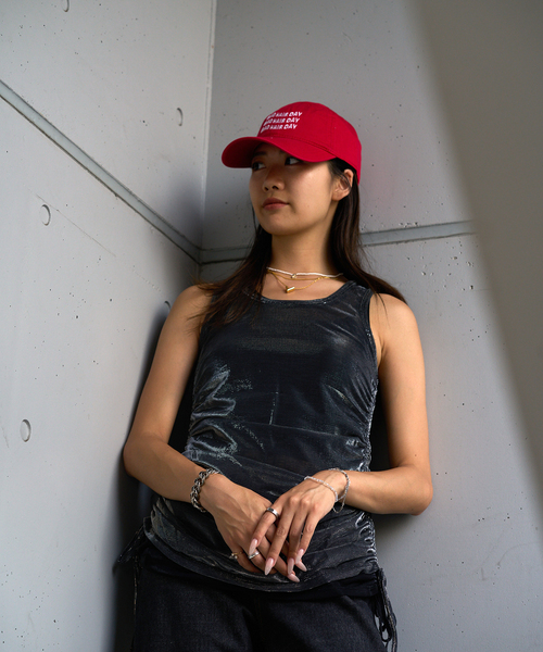 JOINT WORKS(ジョイントワークス)の「Cap Tokyo/キャップトウキョウ BAD HAIR DAY(キャップ・メンズ・ブルー/レッド/グリーン/ブラック/ブラウン/カーキ・FREE)」の9枚目の写真