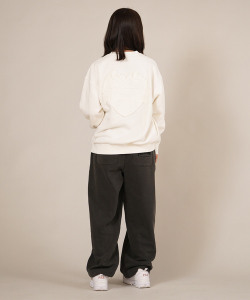 THRASHER(スラッシャー)の「THRASHER/スラッシャー スウェット トレーナー 254TH2TR061(スウェット・レディース・アイボリー/ブラック・M/L)」の6枚目の写真