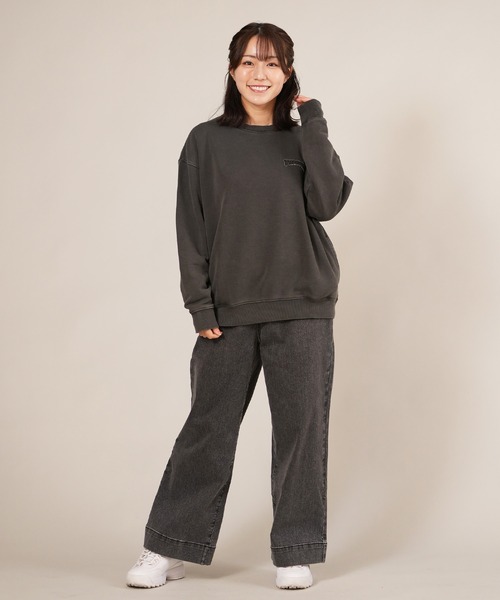 THRASHER(スラッシャー)の「THRASHER/スラッシャー スウェット トレーナー 254TH2TR061(スウェット・レディース・アイボリー/ブラック・M/L)」の12枚目の写真