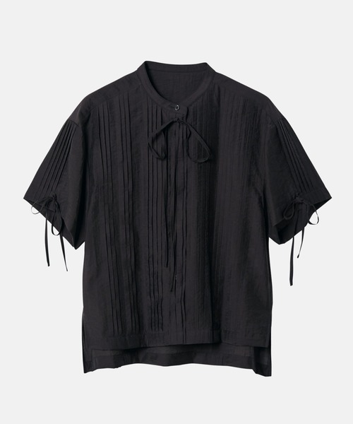 LE CIEL BLEU(ルシェルブルー)の「プリーテッドシャツ / Pleated Shirt(シャツ/ブラウス・レディース・ライトブルー/ブラック/オフホワイト/ピンク・38/36)」の2枚目の写真