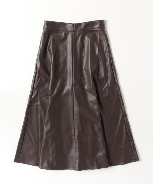 BANANA REPUBLIC FACTORY STORE（バナナリパブリック ファクトリーストア）の「BANANA REPUBLIC FACTORY STORE　　日本限定 ヴィーガンレザー Aラインミディスカート（スカート・レディース・ブラック/ブラウン・0/2/4/6/8）」の11枚目の写真
