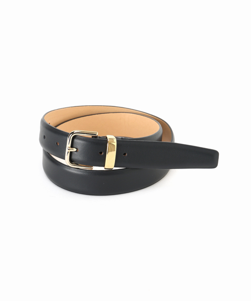 IENA(イエナ)の「MANUELA/マヌエラ 30mm LEATHER BELT(ベルト・レディース・ブラウン/ブラック・FREE)」の9枚目の写真
