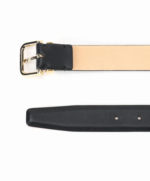 IENA(イエナ)の「MANUELA/マヌエラ 30mm LEATHER BELT(ベルト・レディース・ブラウン/ブラック・FREE)」の12枚目の写真