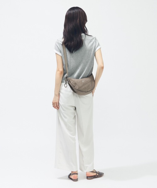 NIKE（ナイキ）の「ナイキ  NSW リンガー VNTG RU S/S NIKE（Tシャツ/カットソー・レディース・ホワイト×ブラック/グレー・M/L）」の15枚目の写真