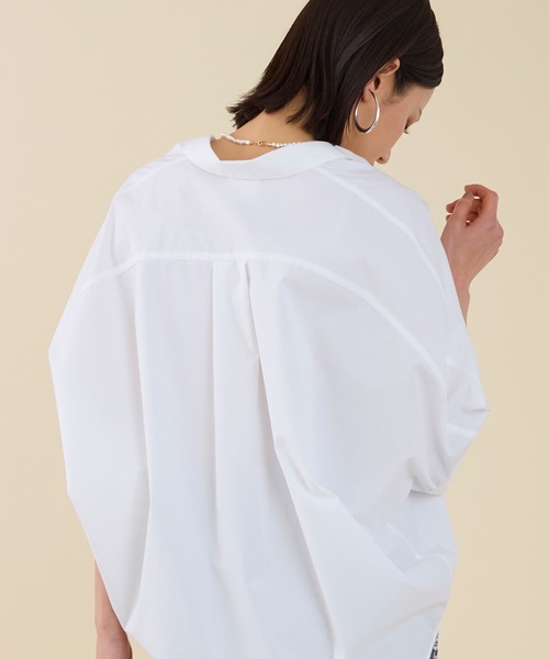 marmors】dolman sleeve shirt（シャツ/ブラウス）｜marmors