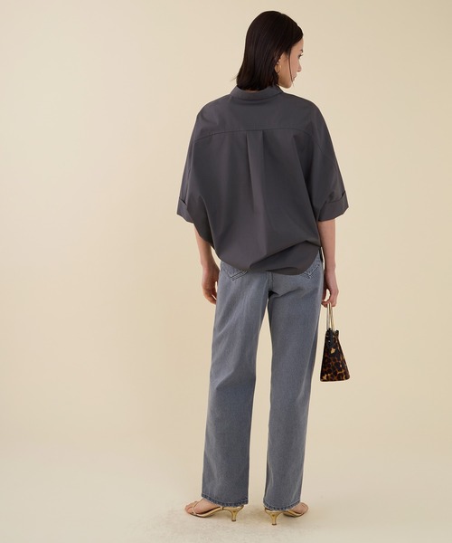 marmors(マルモア)の「【marmors】dolman sleeve shirt(シャツ/ブラウス・レディース・ホワイト/チャコールグレー/ブルー・36)」の14枚目の写真