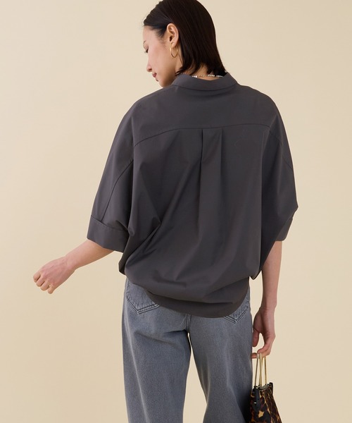 marmors(マルモア)の「【marmors】dolman sleeve shirt(シャツ/ブラウス・レディース・ホワイト/チャコールグレー/ブルー・36)」の16枚目の写真