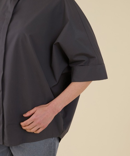 marmors(マルモア)の「【marmors】dolman sleeve shirt(シャツ/ブラウス・レディース・ホワイト/チャコールグレー/ブルー・36)」の21枚目の写真