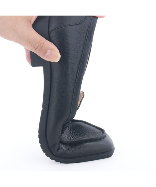 cava cava（サヴァサヴァ）の「モカシンシューズ　1320687（スリッポン・レディース・ブラック/グレイッシュベージュ・22.5cm/23cm/23.5cm/24cm/24.5cm）」の13枚目の写真