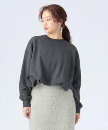 BEAMS HEART | バルーン クロップド スウェット(Tシャツ/カットソー)