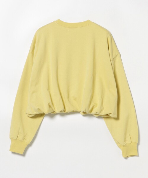 BEAMS HEART（ビームスハート）の「バルーン クロップド スウェット（Tシャツ/カットソー・レディース・チャコールグレー/ピンク/イエロー・FREE）」の21枚目の写真