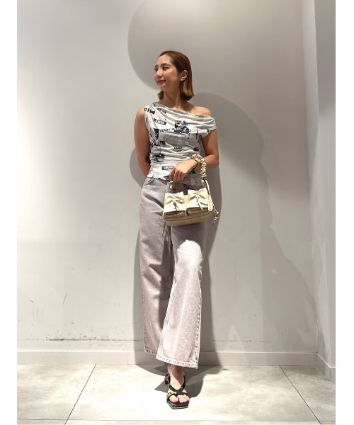 Desigual(デシグアル)の「グラフィックコラージュプリント タンクトップ(Tシャツ/カットソー・レディース・ホワイト・XL/L/M/S/XS)」の2枚目の写真