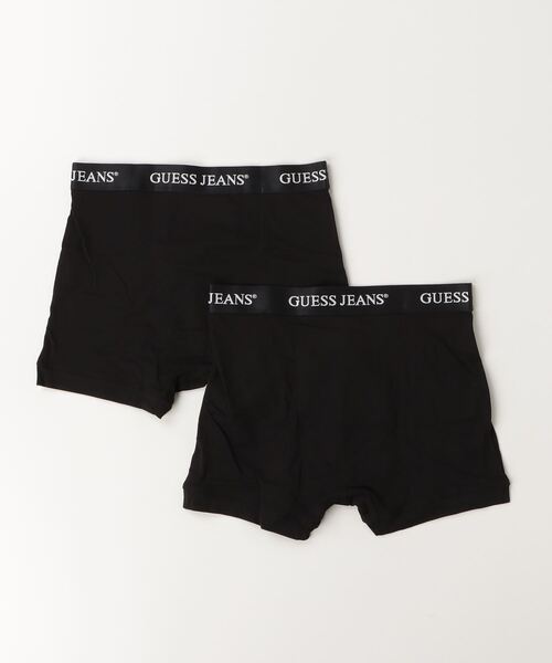 GUESS JEANS（ゲスジーンズ）の「GUESS JEANS/ゲスジーンズ GJ 2 PACK BOXER BRIEF ボクサーパンツ（ボクサーパンツ・メンズ・ブラック系/ブラック・L/M/S）」の9枚目の写真