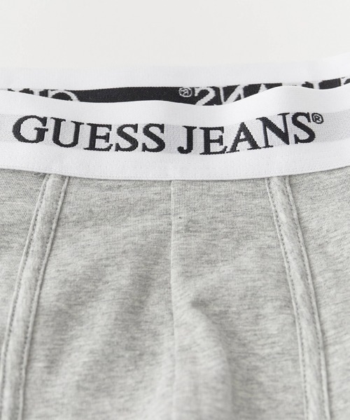 GUESS JEANS（ゲスジーンズ）の「GUESS JEANS/ゲスジーンズ GJ 2 PACK BOXER BRIEF ボクサーパンツ（ボクサーパンツ・メンズ・ブラック系/ブラック・L/M/S）」の6枚目の写真