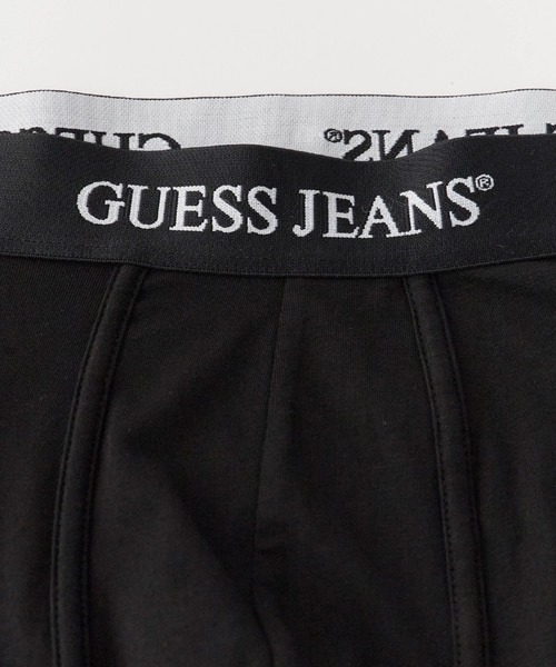 GUESS JEANS（ゲスジーンズ）の「GUESS JEANS/ゲスジーンズ GJ 2 PACK BOXER BRIEF ボクサーパンツ（ボクサーパンツ・メンズ・ブラック系/ブラック・L/M/S）」の5枚目の写真