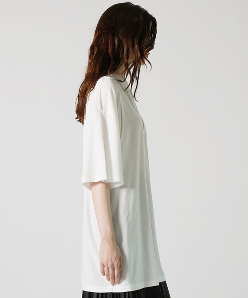 PRANK PROJECT（プランクプロジェクト）の「クールタッチフライスビッグTEE / Cool Touch Fly Big T-Shirt（Tシャツ/カットソー・レディース・グレー/ブラック/ホワイト・FREE）」の9枚目の写真