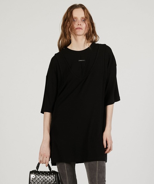 PRANK PROJECT（プランクプロジェクト）の「クールタッチフライスビッグTEE / Cool Touch Fly Big T-Shirt（Tシャツ/カットソー・レディース・グレー/ブラック/ホワイト・FREE）」の16枚目の写真