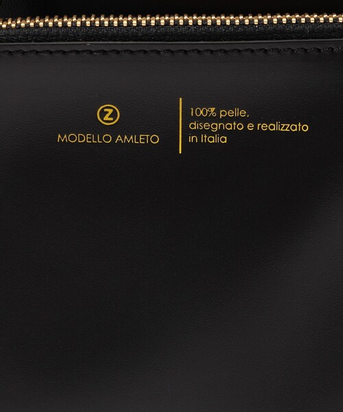 Zanchetti（ザンチェッティ）の「ZANCHETTI AMLETO BUCKET バッグ（ハンドバッグ・レディース・ブラック・FREE）」の6枚目の写真