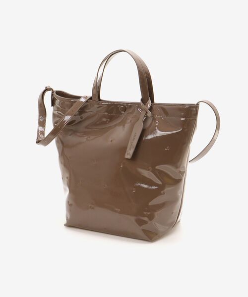 le.coeur blanc(ルクールブラン)の「ドット刺繍2wayトート(トートバッグ・レディース・シルバー/ブラック/ベージュ・FREE)」の9枚目の写真