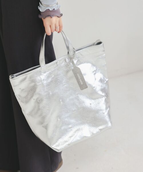 le.coeur blanc(ルクールブラン)の「ドット刺繍2wayトート(トートバッグ・レディース・シルバー/ブラック/ベージュ・FREE)」の20枚目の写真