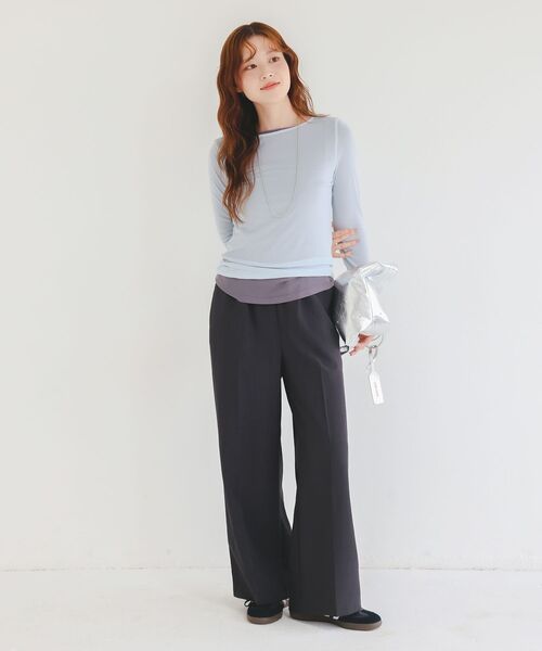 le.coeur blanc(ルクールブラン)の「ドット刺繍2wayトート(トートバッグ・レディース・シルバー/ブラック/ベージュ・FREE)」の21枚目の写真