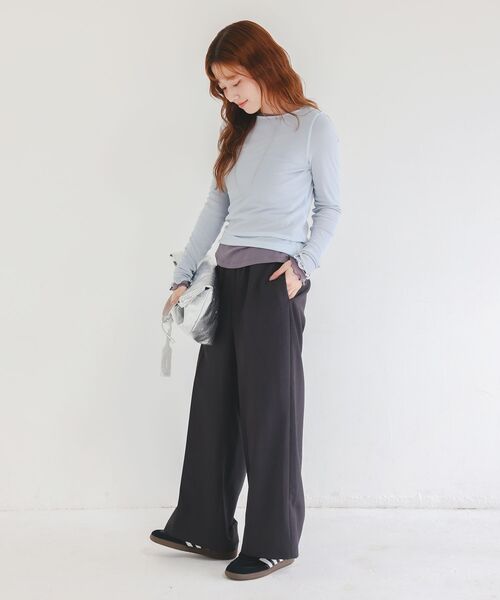 le.coeur blanc(ルクールブラン)の「ドット刺繍2wayトート(トートバッグ・レディース・シルバー/ブラック/ベージュ・FREE)」の22枚目の写真