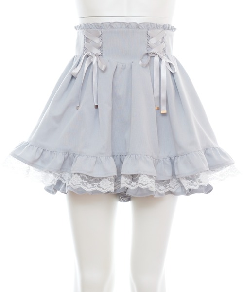 Secret Honey（シークレットハニー）の「サイドレースアップスカパン（スカート・レディース・その他/ピンク/グレー・MEDIUM）」の14枚目の写真