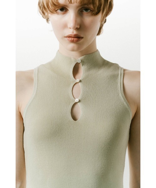 Knuth Marf（クヌースマーフ）の「taffeta docking one piece（ワンピース・レディース・ブラック/ミント・X-SMALL/SMALL/MEDIUM）」の4枚目の写真