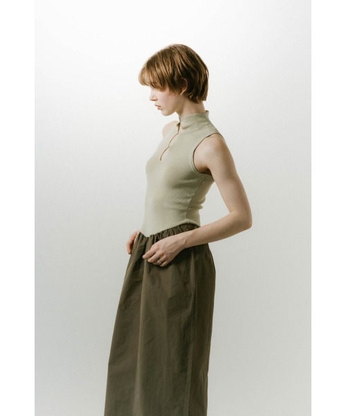 Knuth Marf（クヌースマーフ）の「taffeta docking one piece（ワンピース・レディース・ブラック/ミント・X-SMALL/SMALL/MEDIUM）」の9枚目の写真